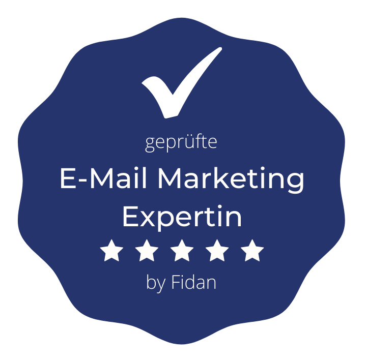 Newsletter erstellen lassen, E-Mail-Marketing-Abzeichen